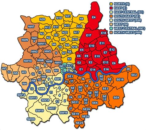 london post code